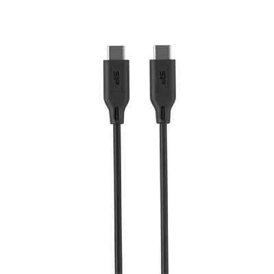 kábel USB-C 2.0-USB-C 1m adatkábel fekete Aprox - Már APPC55 fotó
