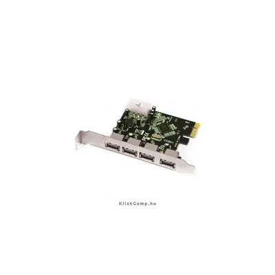 PCI Express USB 4db USB3.0 port PCI-E Kártya