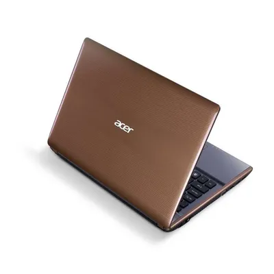 Acer Aspire 4755G barna notebook 14&#34; i3 2330M 2.2Hz nV GT540 4GB 500GB Linux PNR 1 év AS4755G-2334G50MNCSL fotó