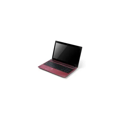 Acer Aspire 5560G piros notebook 15.6&#34; AMD A6-3400M AMD HD6540 3GB 320GB W7HP PNR 1 év AS5560G-6343G32MNRR fotó