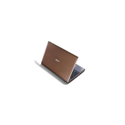 Acer Aspire 5755G barna notebook 15.6&#34; i5 2430M 2.4GHz nV GT540 4GB 500GB Linux PNR 1 év AS5755G-2434G50MNCS fotó