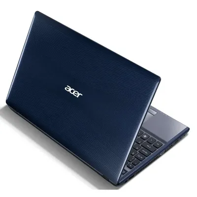 Acer Aspire 5755 kék notebook 15.6&#34; laptop HD i3 2330M 2.2GHz HD Graphics 4GB 500GB W7H PNR 1 év AS5755-2334G50MNBS fotó