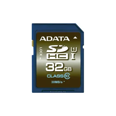 Memória-kártya 32GB SDHC UHS-I CLASS10 ASDH32GUICL10-R fotó