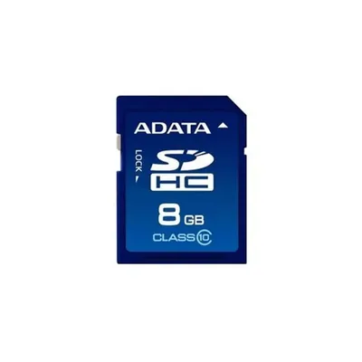 8GB SD SDHC Class 10 memória kártya ASDH8GCL10-R fotó