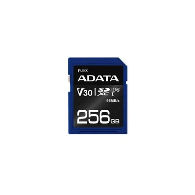 Memória-kártya 256GB SD SDXC Class 10 UHS-I U3 ADATA ASDX256GUI3V30S-R fotó