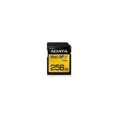 Memória-kártya 256GB SD SDXC Class 10 UHS-II U3 ADATA Premier ONE ASDX256GUII3CL10-C fotó