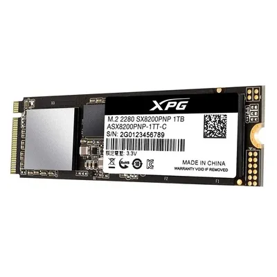 1TB SSD M.2 Adata SX8200 ASX8200PNP-1TT-C fotó