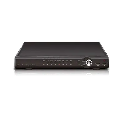 DVR 4 csatornás rögzítő, D1 100fps, H264, 1xSATA HDD, I O, audio AS-0460 fotó