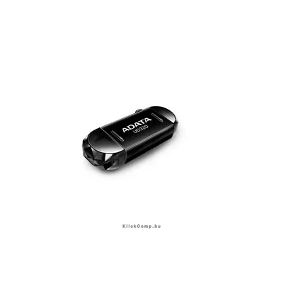 16GB PenDrive microUSB2.0 / USB2.0 Fekete ADATA Flash Drive AUD320-16G-RBK fotó