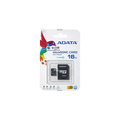 16GB SD micro SDHC Class 10 memória kártya AUSDH16GCL10-RA1 fotó