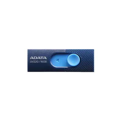 16GB Pendrive USB2.0 fekete Adata AUV220 AUV220-16G-RBLNV fotó