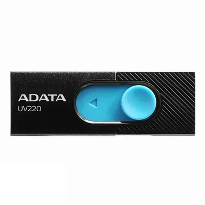 32GB Pendrive USB2.0 fekete Adata UV220 AUV220-32G-RBKBL fotó