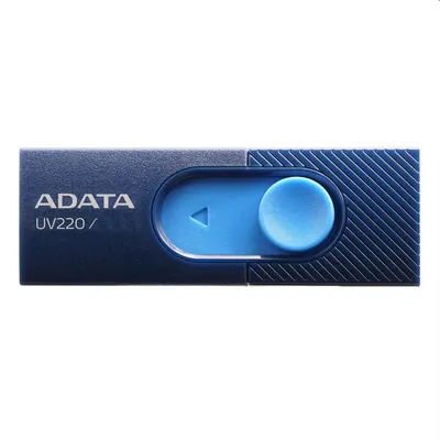 8GB PenDrive USB2.0 Sötétkék-Kék ADATA AUV220-8G-RBLNV Flash Drive AUV220-8G-RBLNV fotó