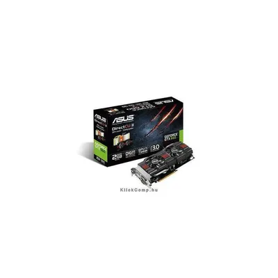 ASUS GTX660-DC2T-2GD5 Videókártya AVGTX660DC2T2GD5 fotó