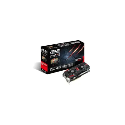 Asus R9290X-DC2OC-4GD5 videókártya AVR9290XDC2OC4GD5 fotó