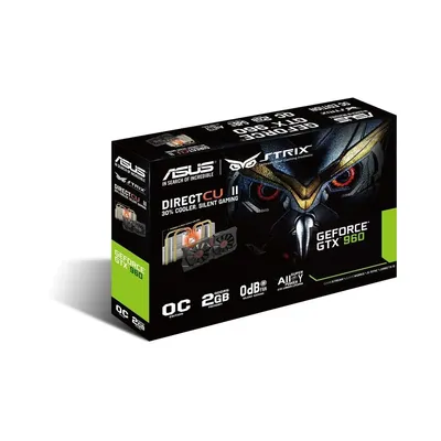 Asus STRIX-GTX960-DC2-2GD5 videókártya AVSTRIXGTX960DC2 fotó