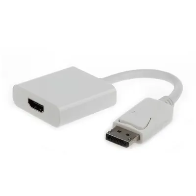 Kábel átalakító DisplayPort - HDMI 10cm fekete A-DPM-HDMIF-002 fotó