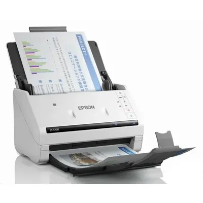 EPSON Docuscanner WorkForce DS-570W, USB Wifi, Duplex, ADF, A4 35 lap perc, 600 dpi B11B228401 fotó