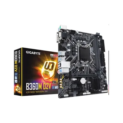 Alaplap B360 s1151 Gigabyte B360M D2V B360M-D2V fotó