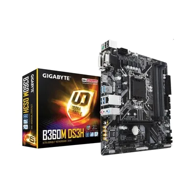 Alaplap B360 s1151 Gigabyte B360M DS3H B360M-DS3H fotó
