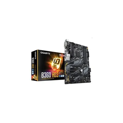 Alaplap B360 s1151 Gigabyte B360 HD3 B360-HD3 fotó
