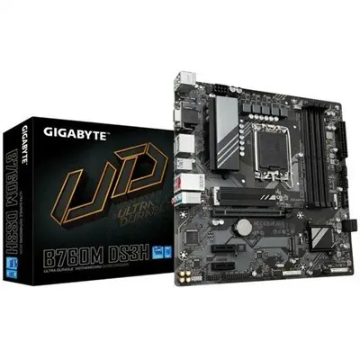 Alaplap Gigabyte B760M DS3H DDR5 INTEL B760 S1700 Micro-ATX B760M-DS3H fotó