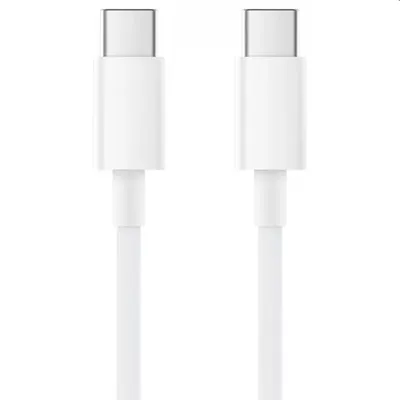 Telefon töltő Type-C USB-C to Type-C USB kábel 1m fehér - Már nem forgalmazott termék BH1101 fotó