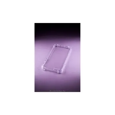 Szilikon tok iPhone 7 (arany keretes; átlátszó; OEM csomagolás) BH28 fotó