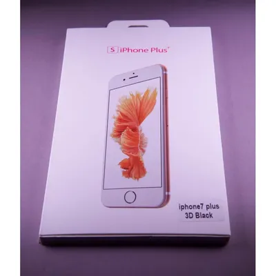 Képernyővédő üveglap 3D iPhone 7+ (fehér; dobozos) BH60 fotó