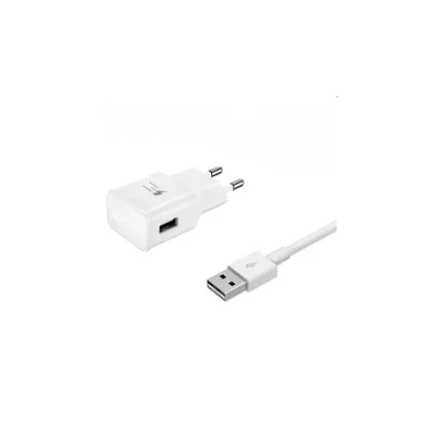 Hálózati gyorstöltő 2A Micro USB kábel 1m fehér - BH802 fotó