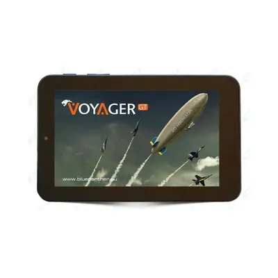 Bluepanther Voyager GT fekete TABLET PC + 8GB Samsung microsd kártya, WiFi + 3G + BT 4.0 + GPS, 7" 1024x600 IPS, 1,0GHz Dual Core, 1GB RAM 8GB Flash, Android 4.0 ICS, Micro SD, G-Sensor, Magyar nyelvű BPT-VOYAGER-GT-8Plus fotó