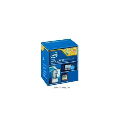 Intel Core i3-4330 3500Mhz 4MBL3 Cache 22nm 54W skt1150 Haswell BOX BX80646I34330 fotó