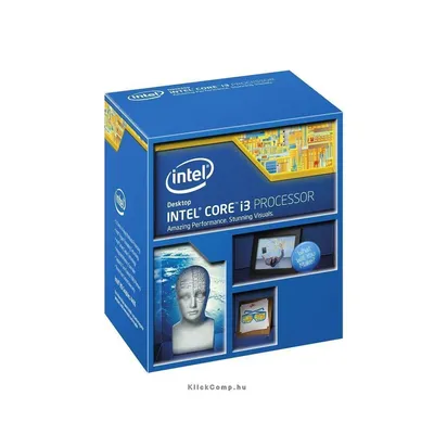 Intel Core i3 3,60GHz LGA1150 4MB i3-4350 box processzor BX80646I34350 fotó