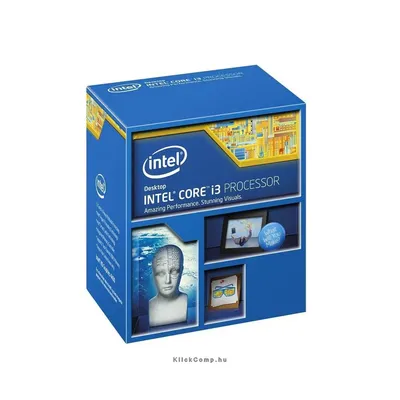 Intel Core i3-4360 3700Mhz 4MBL3 Cache 22nm 54W skt1150 Haswell BOX BX80646I34360 fotó