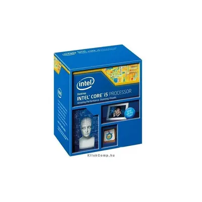 Intel Core i5-4440 3100Mhz 6MBL3 Cache 22nm 84W skt1150 Haswell BOX BX80646I54440 fotó
