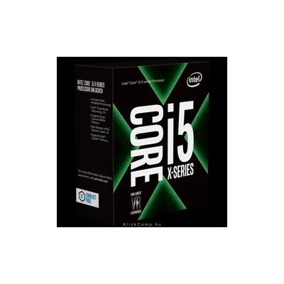 Intel Core i5-7640X processzor 4000Mhz 7MBCache 14nm 112W skt2066 Kaby Lake  BOX NEW BX80677I57640X fotó