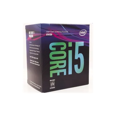 Intel processzor Core i5 3,10GHz LGA1151 9MB (i5-8600) box BX80684I58600 fotó