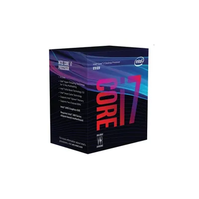 Intel Core i7-8700 processzor 3,20GHz s1151 CPU BX80684I78700 fotó