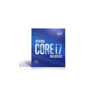 Intel Processzor Core i7 LGA1200 3,80GHz 16MB Core i7-10700KF box CPU BX8070110700KF fotó