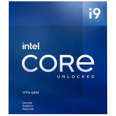 Intel Processzor Core i9-11900KF skt1200 3500Mhz 16MBL3 Cache 14nm 125W Rocket Lake BOX No Cooler No VGA BX8070111900KF fotó