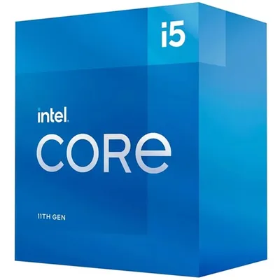 Intel Processzor Core i5 LGA1200 2,80GHz 12MB Core i5-11600 CPU BX8070811600 fotó