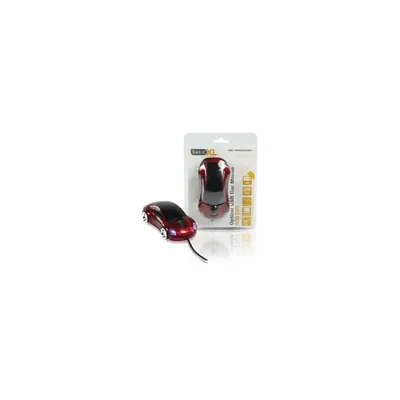 Optikai USB autós egér, vörös BXL-MOUSECAR31 fotó