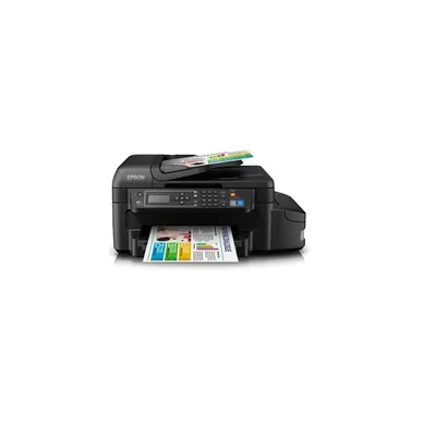 Multifunkciós nyomtató Tintasugaras ultranagy tintakapacitású MFP színes NY/M/S/F Wi-Fi USB Ethernet EPSON L655 C11CE71401 fotó