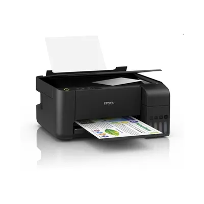 Multifunkciós nyomtató tintasugaras színes A4 EPSON EcoTank MFP L3110 USB C11CG87401 fotó