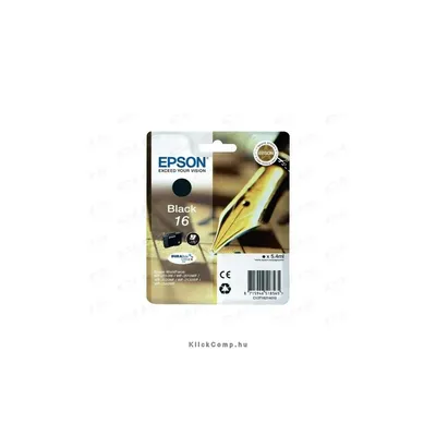 EPSON T1621 tintapatron fekete 5,40 ml Patron 16 C13T16214010 fotó