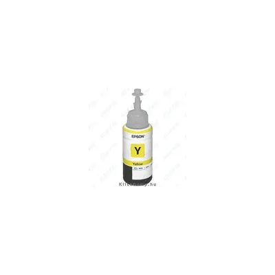 T6644 Yellow ink bottle 70ml - L series - C13T66444A fotó