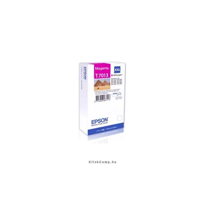 EPSON WorkForce Pro WP-4000/4500 tintaPatron XXL Piros Magenta 3.4k C13T70134010 fotó