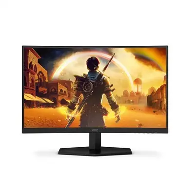 Monitor ívelt Gaming 23.6" 1920x1080 VA 0,5ms HDMIx2 DisplayPort hangszóró AOC C24G42E C24G42E fotó