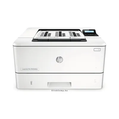 Lézernyomtató A4 mono USB Háló Duplex HP LaserJet Pro 400 M402dne #B19 C5J91A fotó