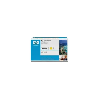 hp toner cartridge, yellow clj46xx C9722A fotó